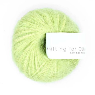 Soft Silk Mohair Lemon Grass RMS Knitting for Olive