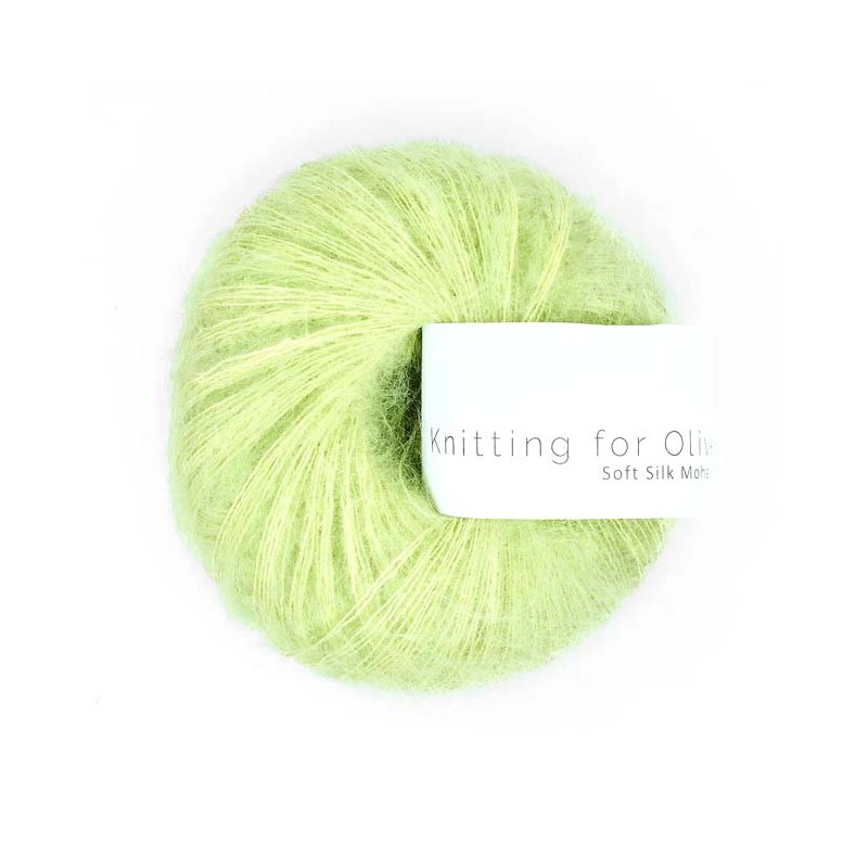 Soft Silk Mohair Lemon Grass RMS Knitting for Olive