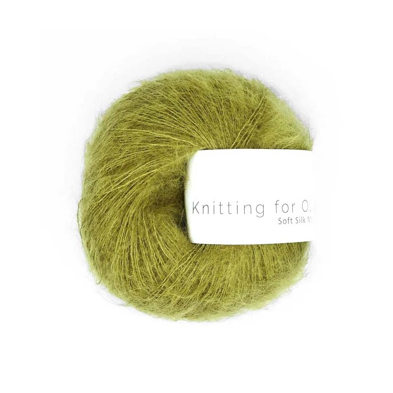 Soft Silk Mohair Green Woodkeeper RMS Knitting for Olive
