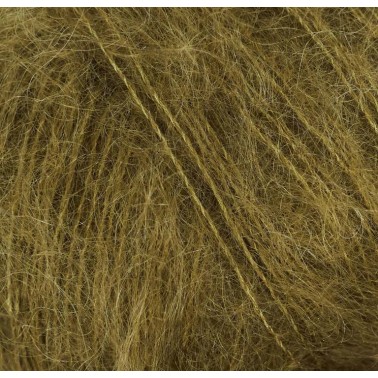 Knitting For Olive Soft Silk Mohair Ocher Brown Mohair Strong, Responsibly and ethically sourced