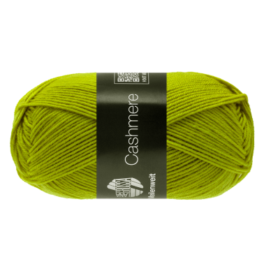 Cashmere Sock Meilenweit 73 Yellow Green