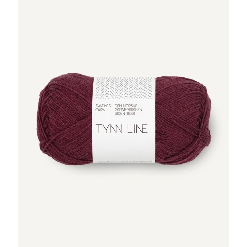 Tynn Line 4372 Deep Burgundy