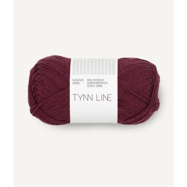 Tynn Line 4372 Deep Burgundy