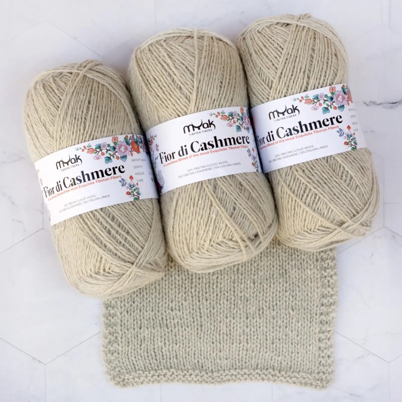 mYak Flor di Cashmere Torrone