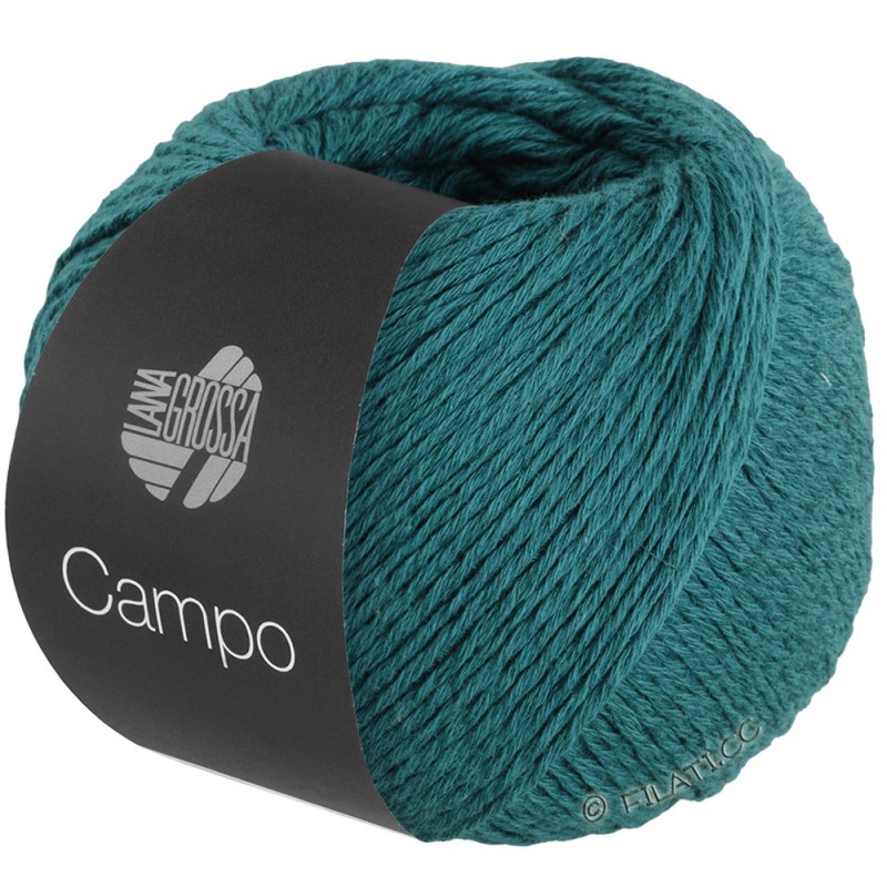 Lana Grossa Campo 08 Teal hilo DK de verano