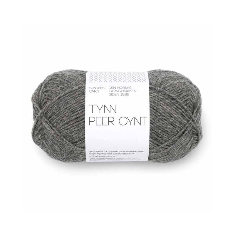 Tynn Peer Gynt 1053 Dark Grey Melange
