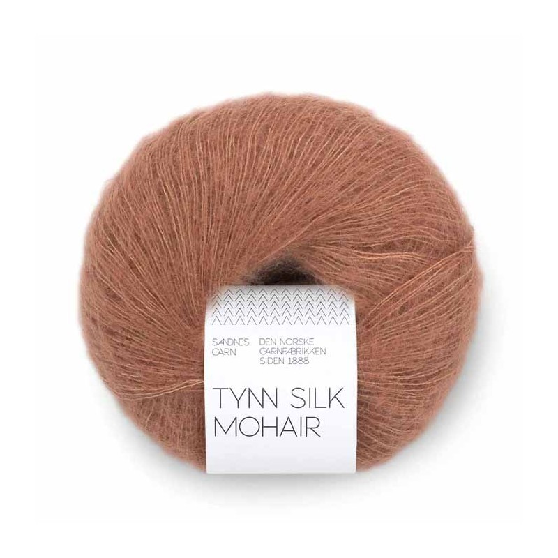 Tynn Silk Mohair 3342 Mocha Mousse Sandnes Garn