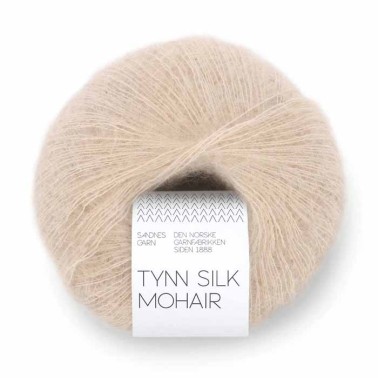 Tynn Silk Mohair 2650 Beige mottled Sandnes Garn