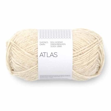 Atlas 2641 Natural mottled Sandnes Garn