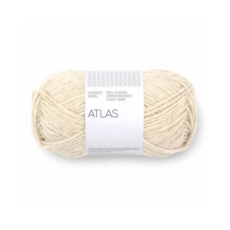 Atlas 2641 Natural mottled Sandnes Garn