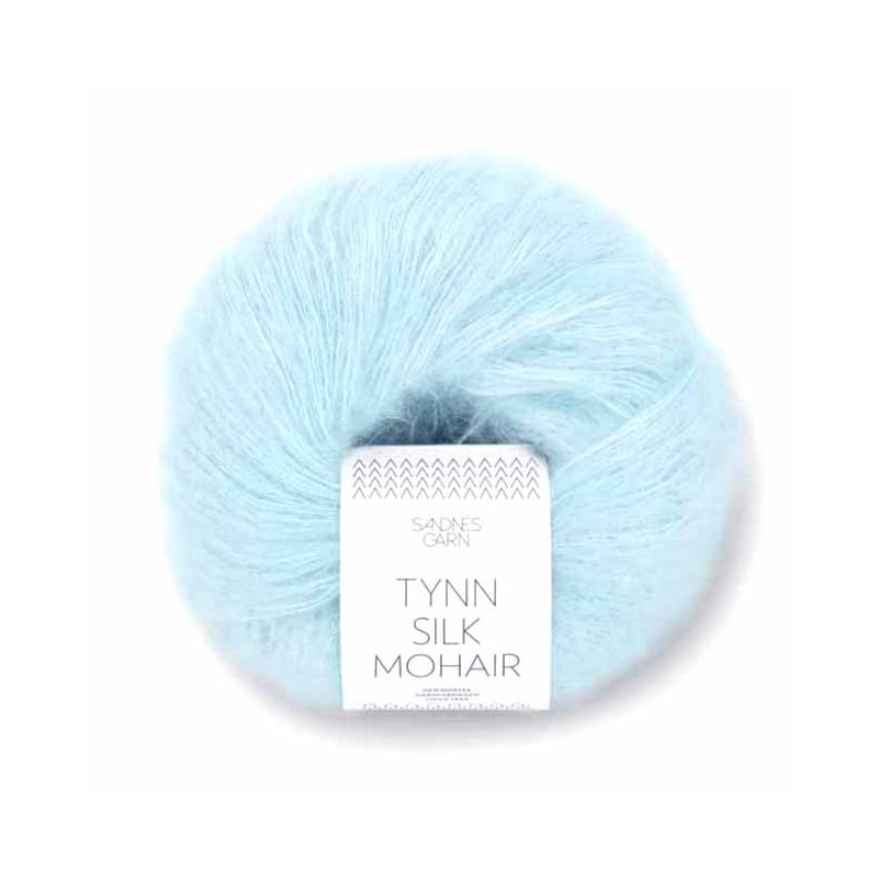 Tynn Silk Mohair 6012 Light Blue Sandnes Garn
