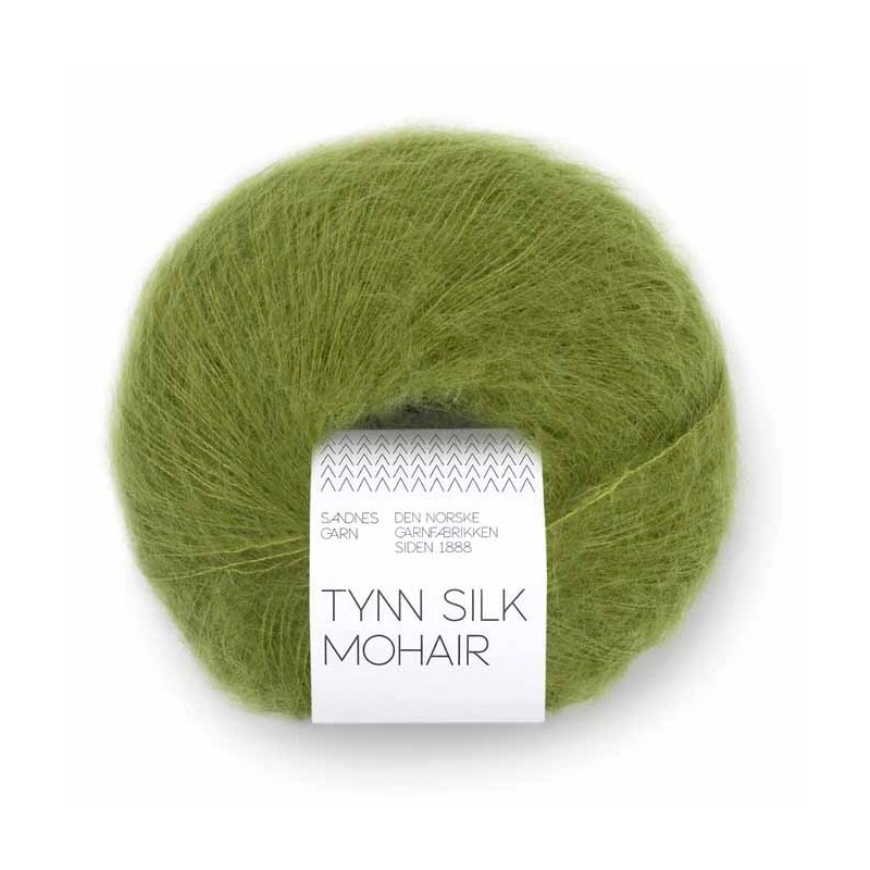 Tynn Silk Mohair 9564 Matcha Sandnes Garn