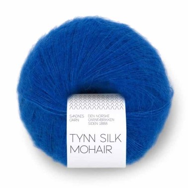 Tynn Silk Mohair 6046 Jolly Blue Sandnes Garn