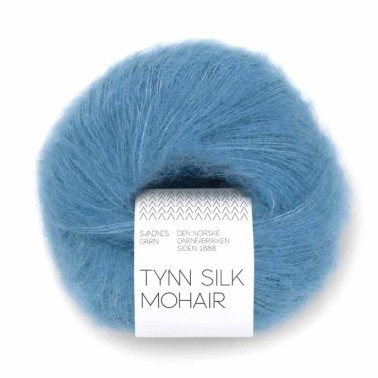 Tynn Silk Mohair 6042 Dark Sky Blue Sandnes Garn
