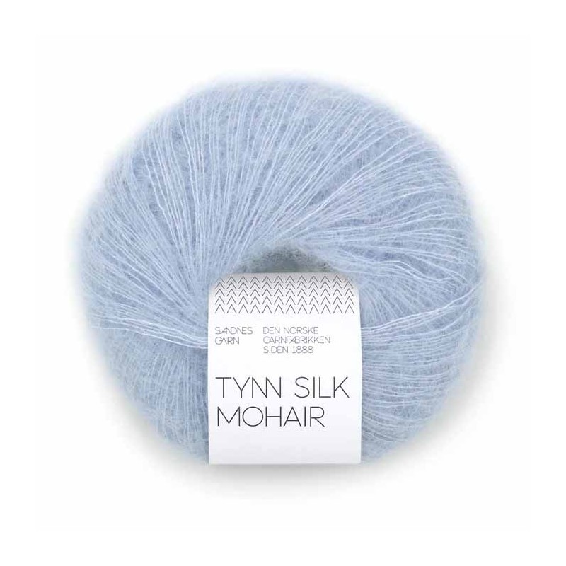 Tynn Silk Mohair 5812 Brunnera Blue Sandnes Garn