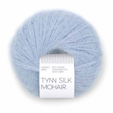 Tynn Silk Mohair 5812 Brunnera Blue Sandnes Garn