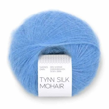 Tynn Silk Mohair 5824 Provence Blue Sandnes Garn