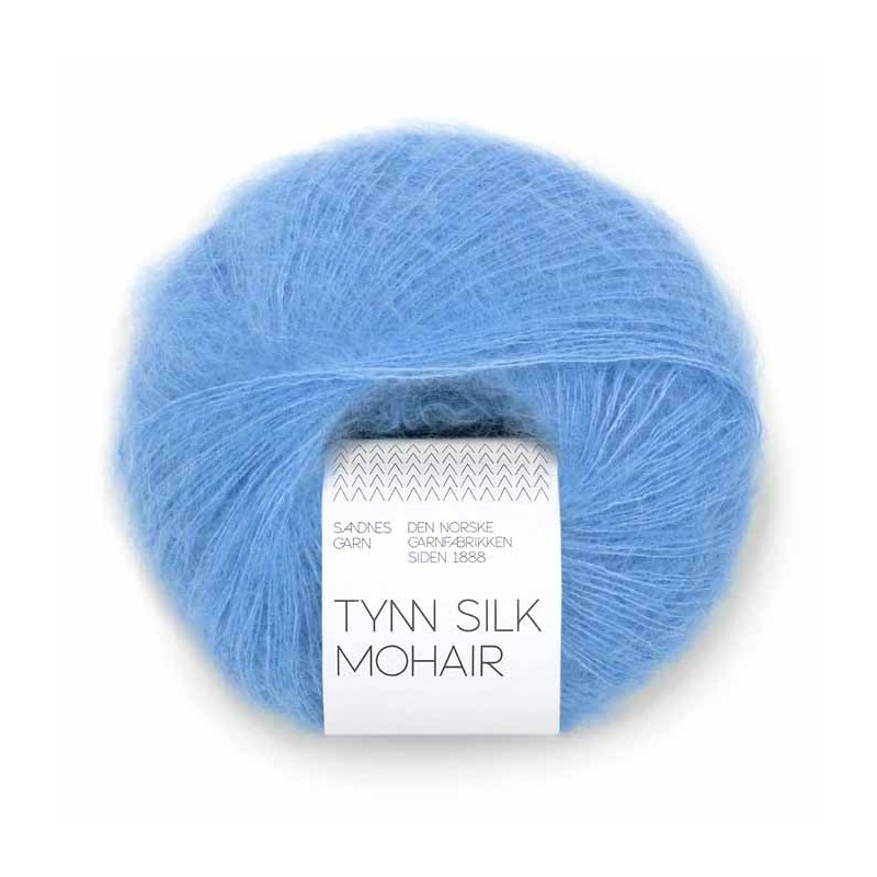 Tynn Silk Mohair 5824 Provence Blue Sandnes Garn