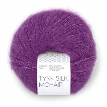 Tynn Silk Mohair 5045 Plum Sandnes Garn
