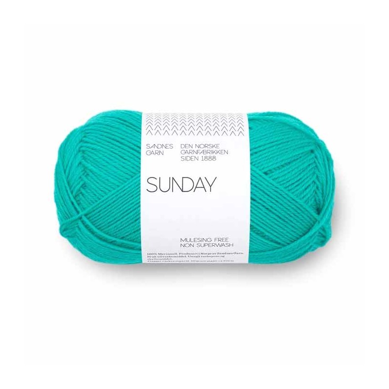 Sunday 7526 Spectra Green Sandnes Garn