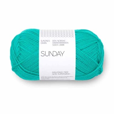 Sunday 7526 Spectra Green Sandnes Garn
