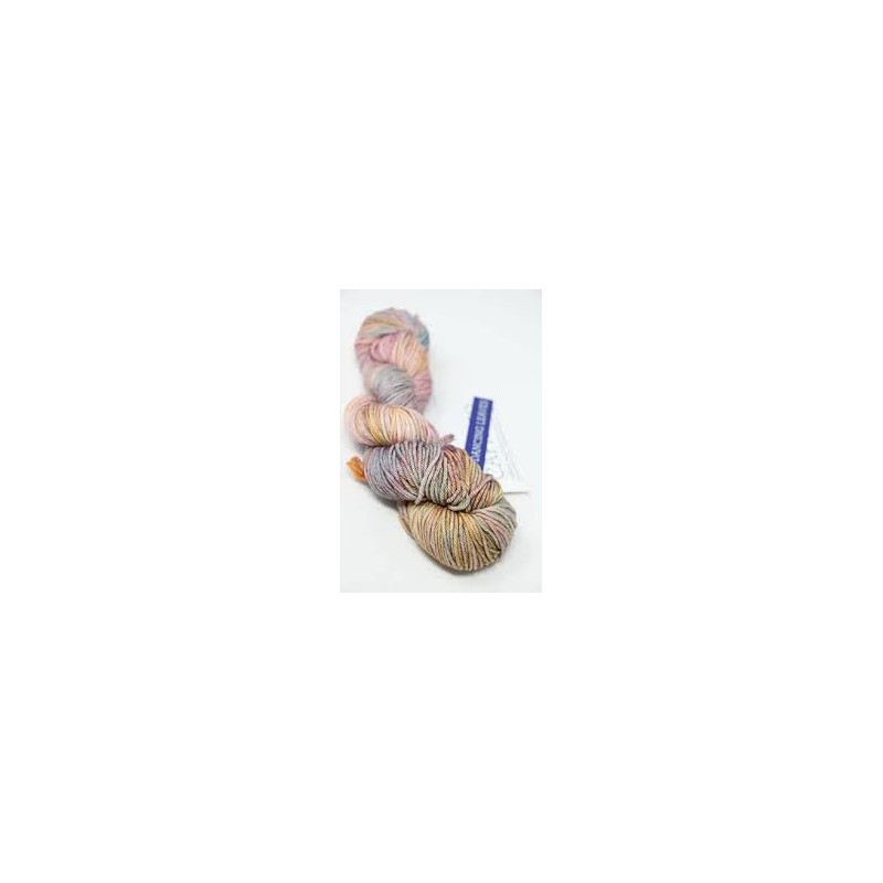 Malabrigo Caprino Dancing Leaves 300 sport weight cashmere yarn very soft