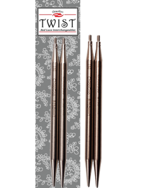 Chiaogoo - Aiguilles Twist 4" (10cms) ó 5"(12cms) Interchangeables Metal