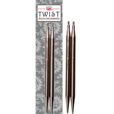 Chiaogoo - Twist Spin 4" (10cms) ó 5"(12cms) - Agujas circulares Metal intercambiables
