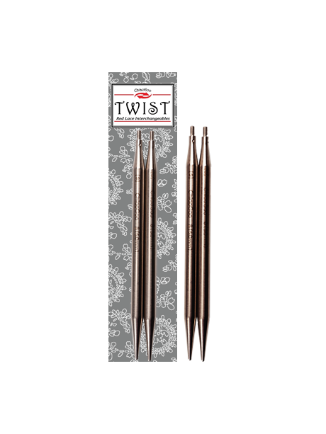 Chiaogoo - Aiguilles Twist 4" (10cms) ó 5"(12cms) Interchangeables Metal