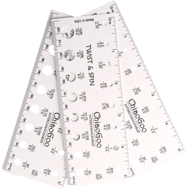 Chiaogoo -  Rectangular 5" needle gauge