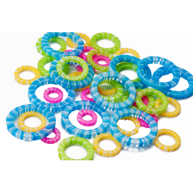 Chiaogoo -  Marqueurs mailles circulaire Couleurs varièes