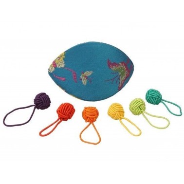 Hiya Hiya - Set marqueurs mailles noeud chinois Couleurs varièes