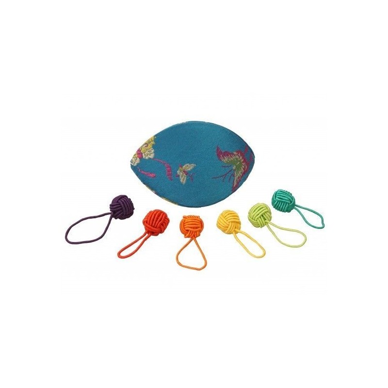 Hiya Hiya - Set marqueurs mailles noeud chinois Couleurs varièes