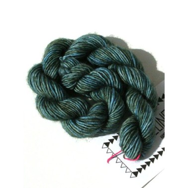 Unicorn Tails  Mini Skein - Worn Denim 233