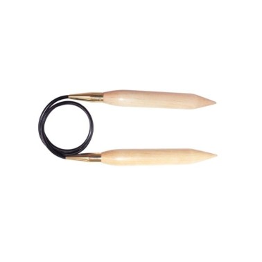 Knit Pro - JUMBO BIRCH- Agujas fijas de 20 mm cable de 150 cms