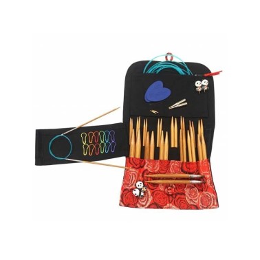 Hiya Hiya - Bamboo I/C DELUXE PLUS Set - Interchangeable Tips 5"