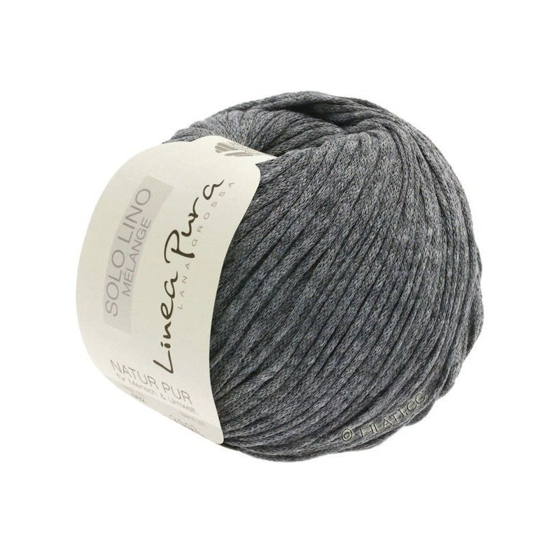 Solo Lino Melange - 111 Dark Grey