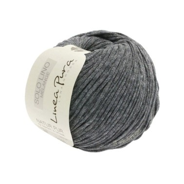 Solo Lino Melange - 111 Dark Grey