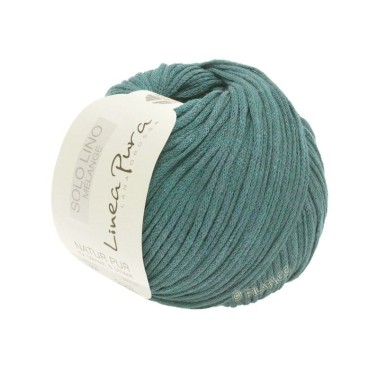 Solo Lino Melange - 114 Dark Petrol