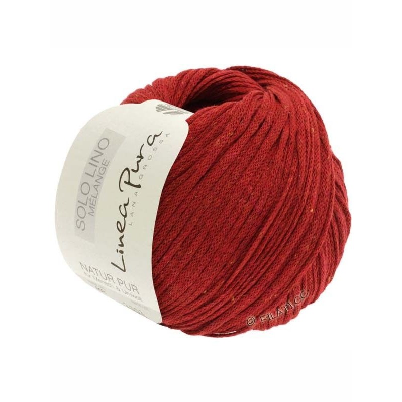 Solo Lino Melange - 116 Rouge