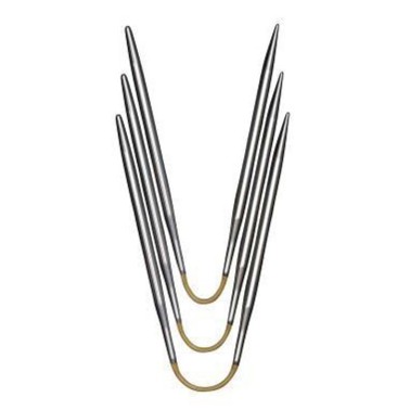 Addi - AddiCrasyTrio Aiguilles dpn métalliques flexibles à double extrémité
