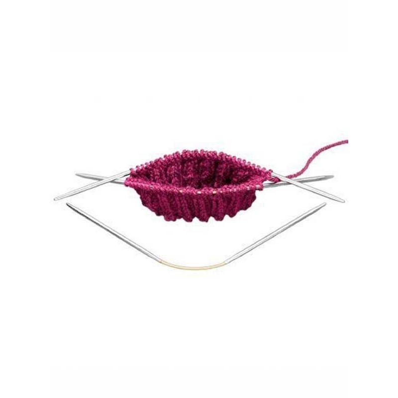 Addi - AddiCrasyTrio Aiguilles dpn métalliques flexibles à double extrémité