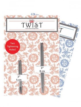 Chiaogoo - Twist SHORTIES Combo Packs Cable + Agujas