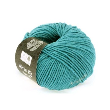 Cool Wool Big Uni Melange - Turquoise 910