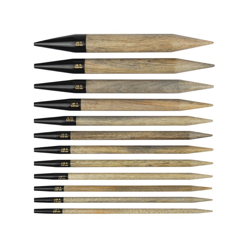 Lykke - Agujas Drifwood 3.5" (7cms) ó 5"(12cms) - Agujas circulares intercambiables