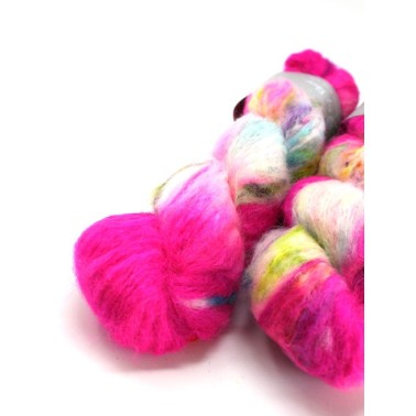 Qing Fibre Melted Baby Suri - Flamingo