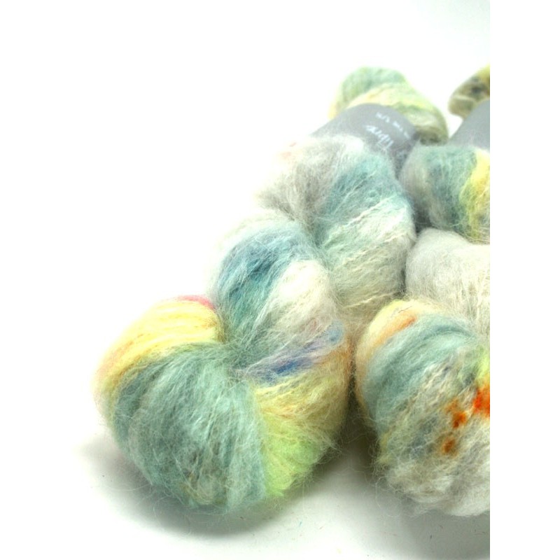 Qing Fibre Melted Baby Suri - Soft Grey