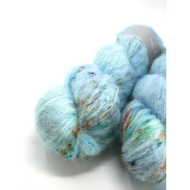 Qing Fibre Melted Baby Suri - Sky Blue