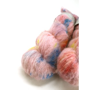 Qing Fibre Melted Baby Suri - Berry