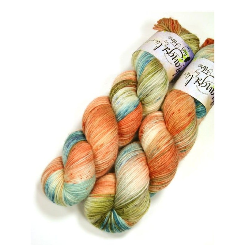 Qing Fibre Super Soft Sock - Shangri La Collection - Shell Beach